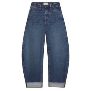 The Bubble High Rise Barrel Leg Jeans - Westbury