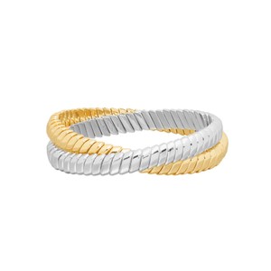 Double Cobra Bracelet - Gold/Silver