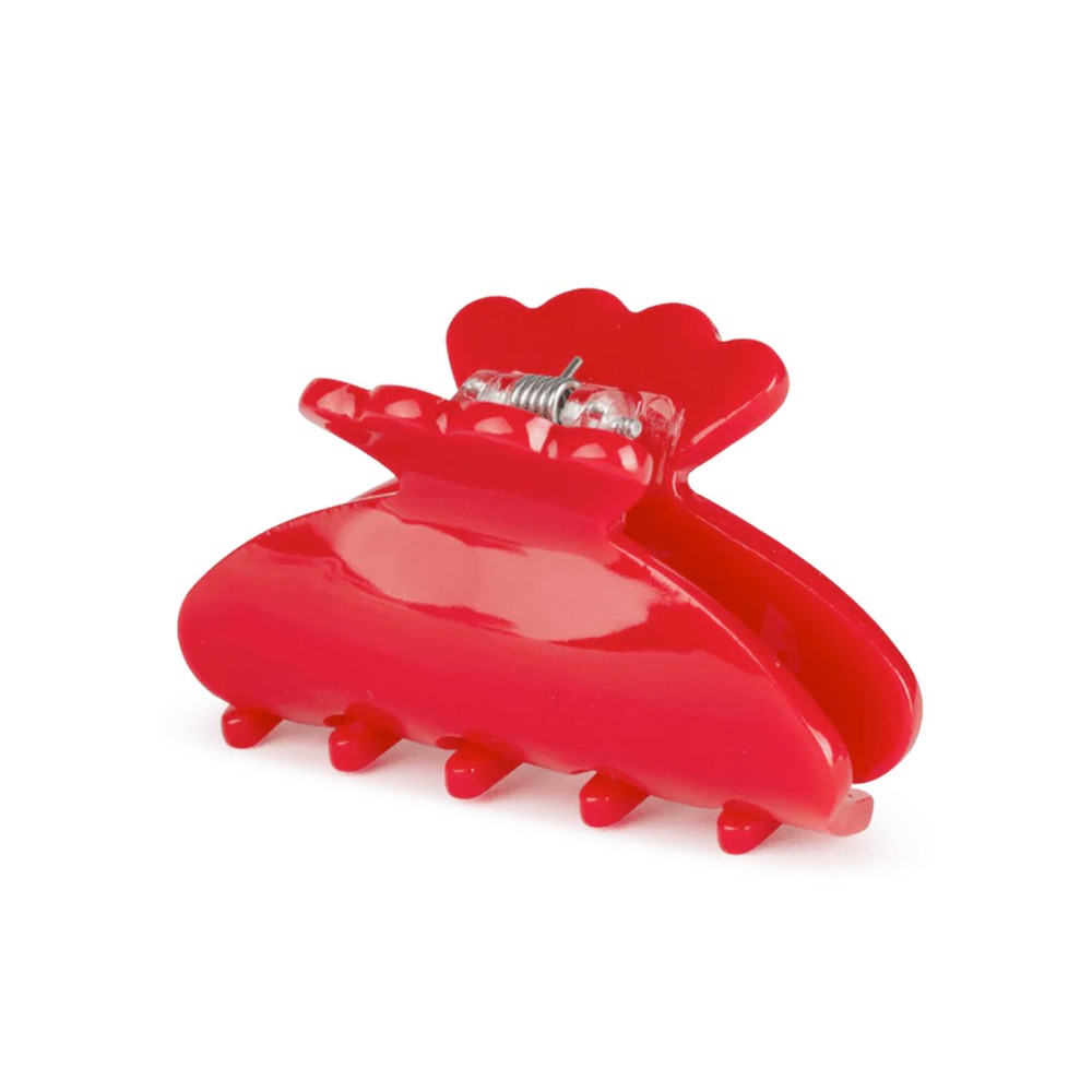 Sui Ava Women's Red Helle Solid Mini Hair Clip