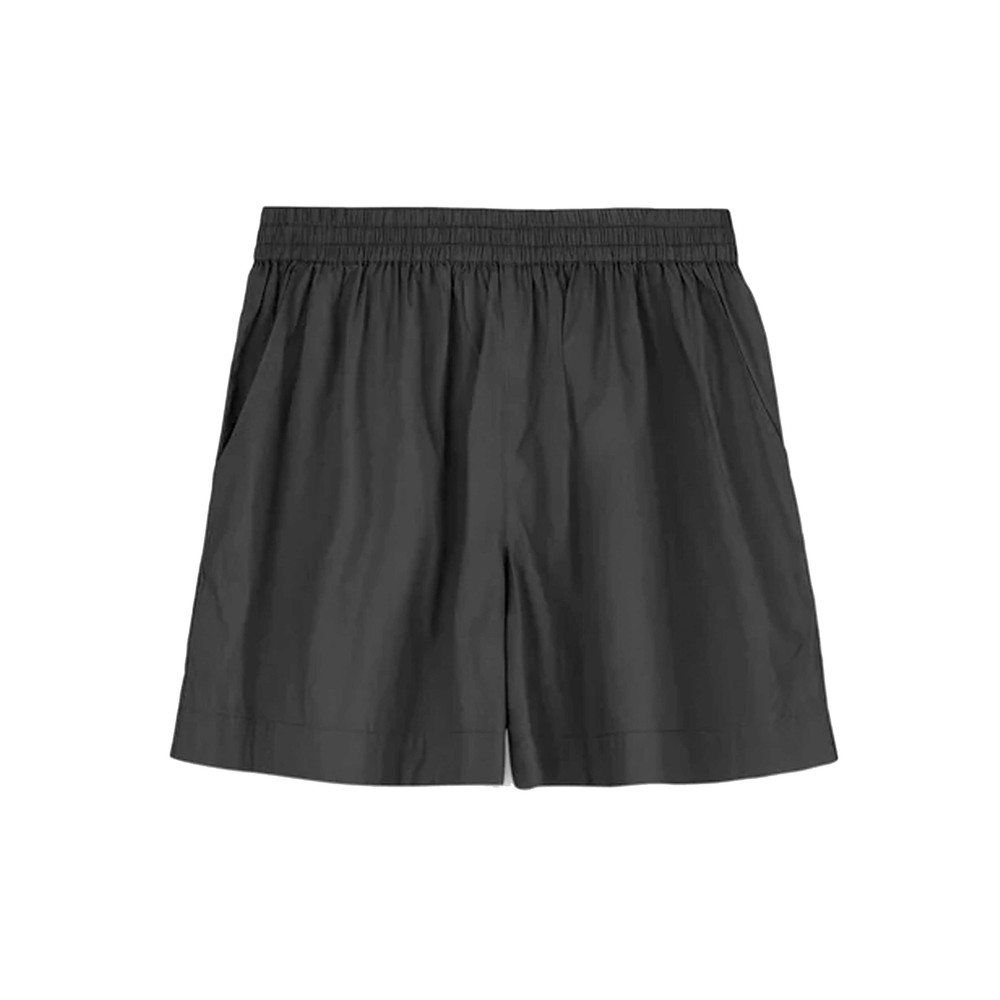 Skall Women's Black Edgar Cotton Poplin Shorts