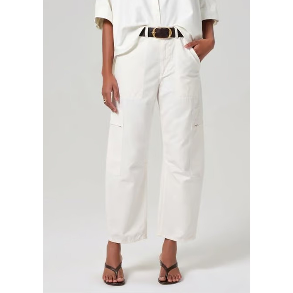 CITIZENS OF HUMANITY Marcelle Sateen Cargo Jean - Pashmina