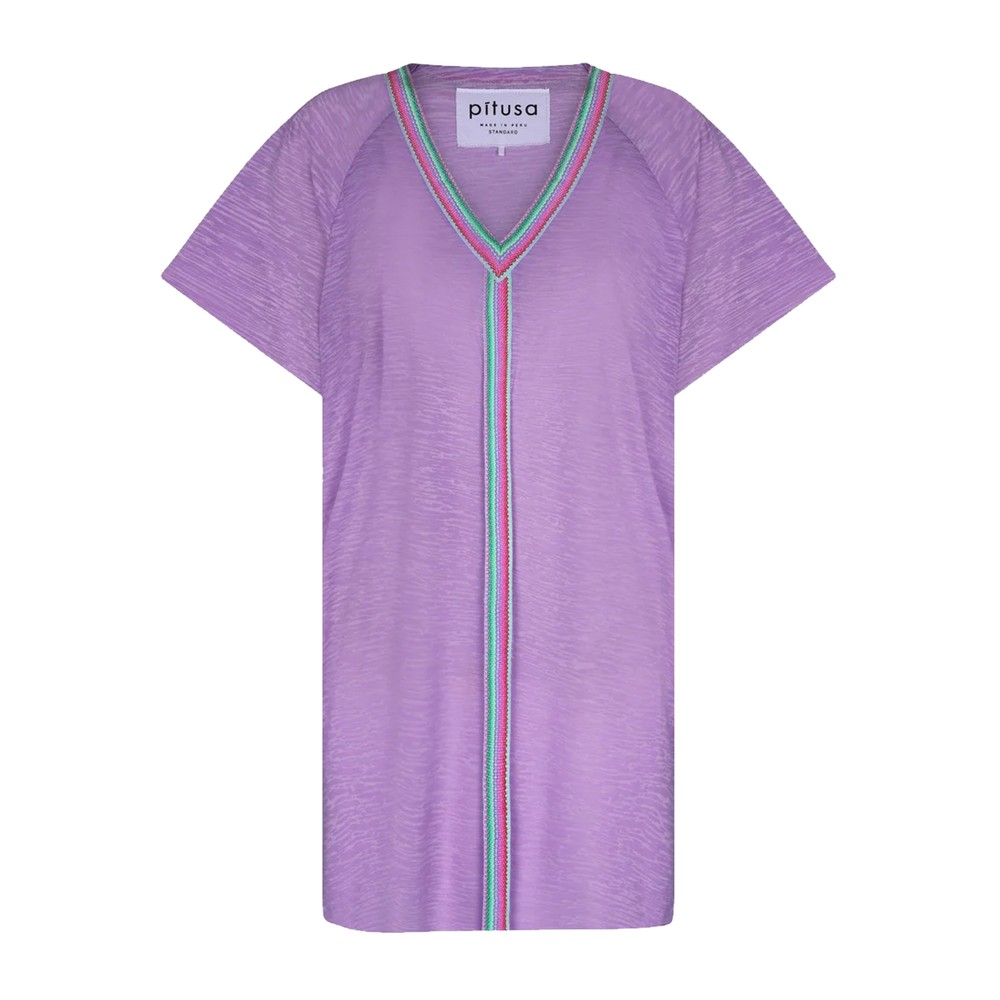 Pitusa Women's Lavender Mini Abaya Dress