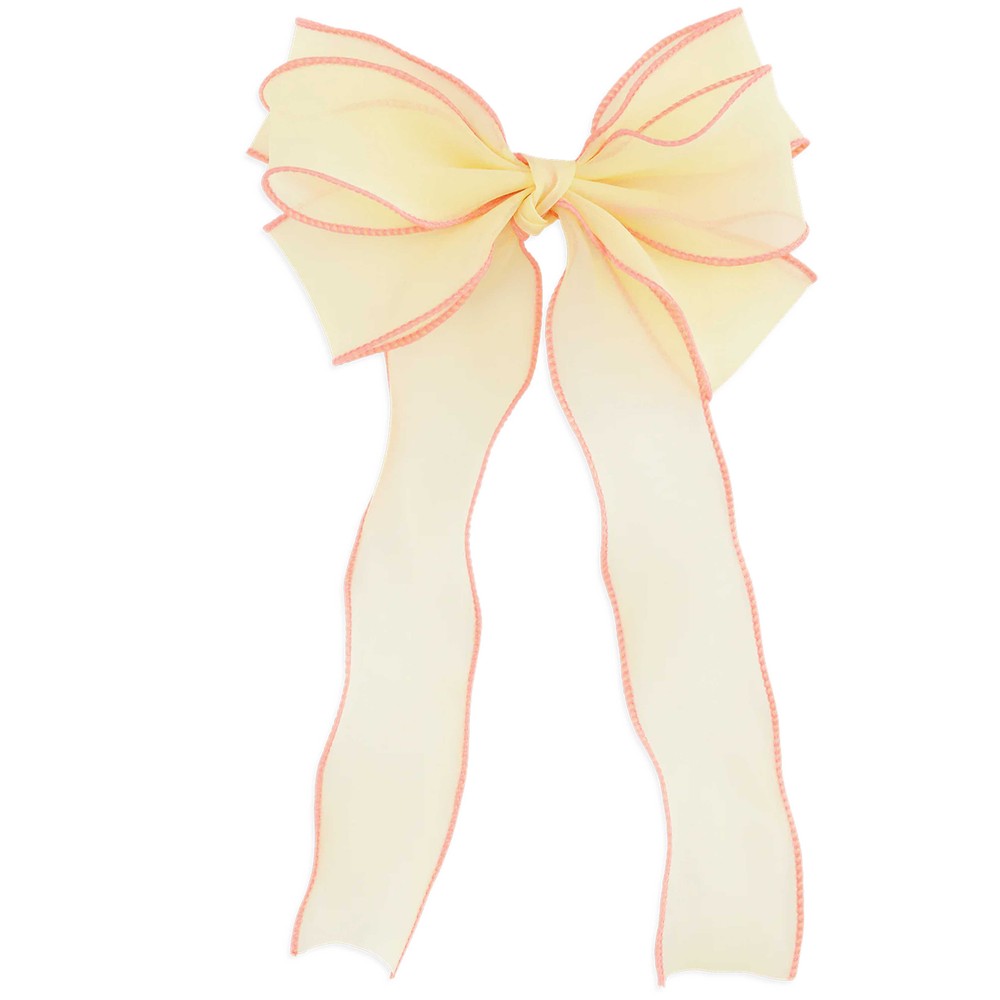 Sui Ava Women's Yellow Ribbon Hair Bow
