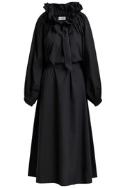 ESSENTIEL ANTWERP Hojito Maxi Dress with Voluminous Sleeves - Black