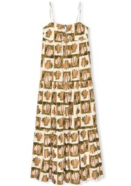 Rails Mica Cotton Maxi Dress - Check Shells
