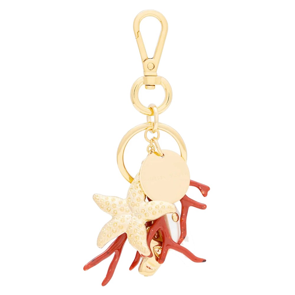 Vanessa Baroni Women's Coral Vanessa Baroni Key Chain