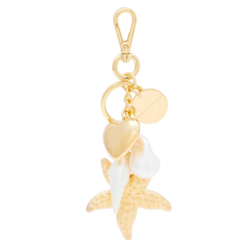 Vanessa Baroni Women's Gold Vanessa Baroni Beach Key Chain
