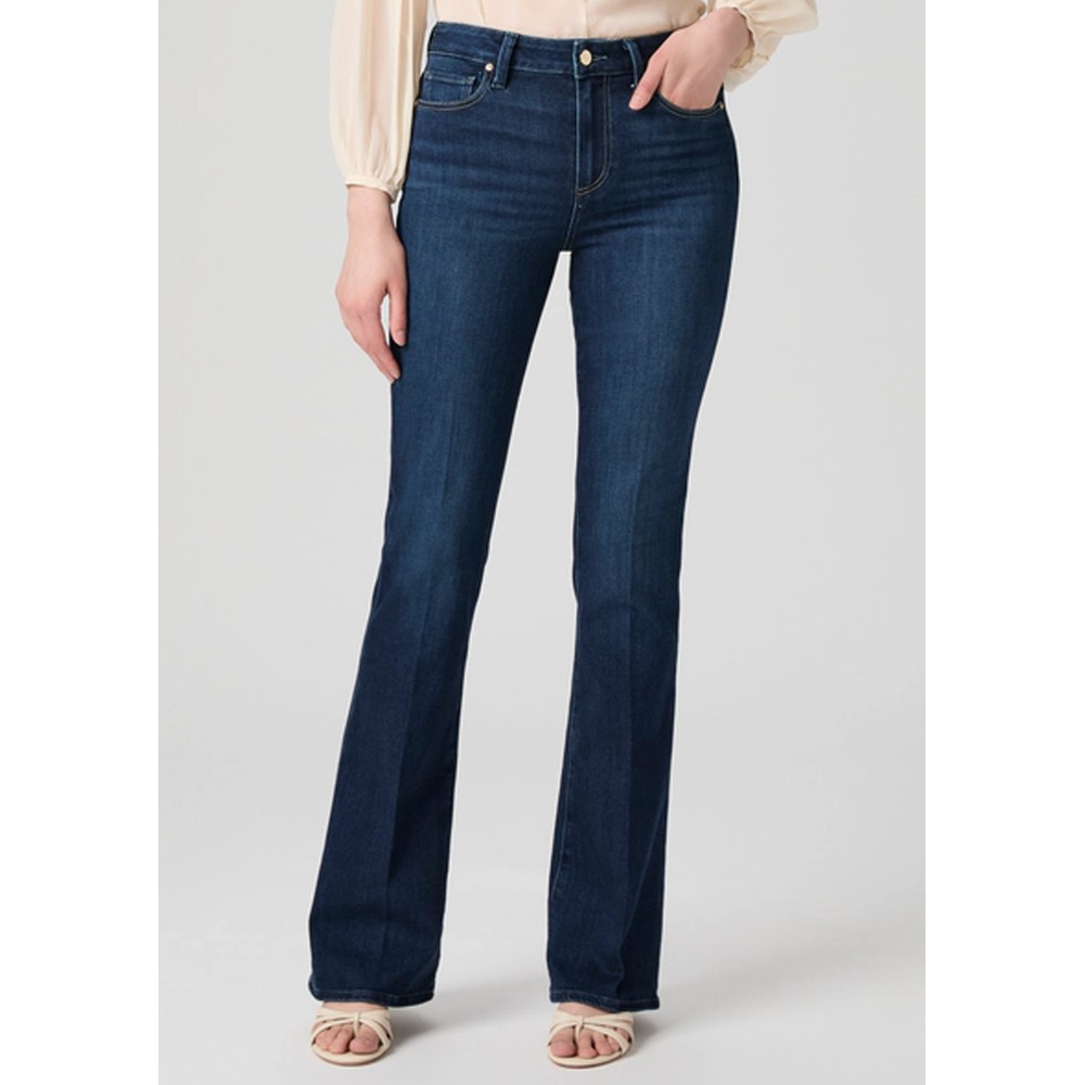 Paige Denim Laurel Canyon High Rise Flare Jeans Berlin