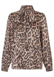 DEA KUDIBAL Kikkidea Silk Blouse - Animal