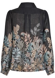 DEA KUDIBAL Siomadea Linen Blouse - Nori