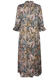 DEA KUDIBAL Roseannadea Silk Dress - Sencha Black