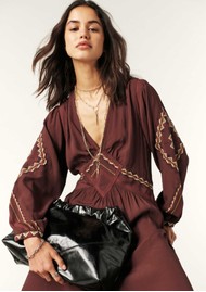 Ba&sh Tany Dress - Chocolate