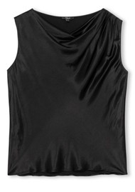 Rails Lilly Satin Top - Black