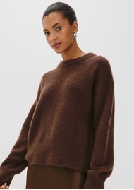 Rails Miranda Cashmere Blend Jumper - Chocolate