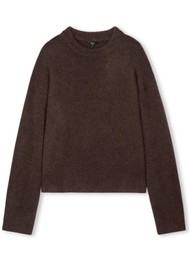 Rails Miranda Cashmere Blend Jumper - Chocolate