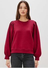 Rails Tiffany Cotton Sweatshirt - Merlot