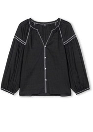 Rails Vasia Blouse - Black
