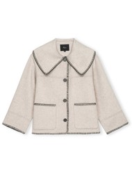Rails Patty Wool Blend Coat - Oatmeal