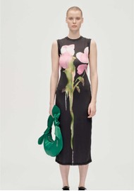 STINE GOYA Tank Crewneck Dress - Melting Flower