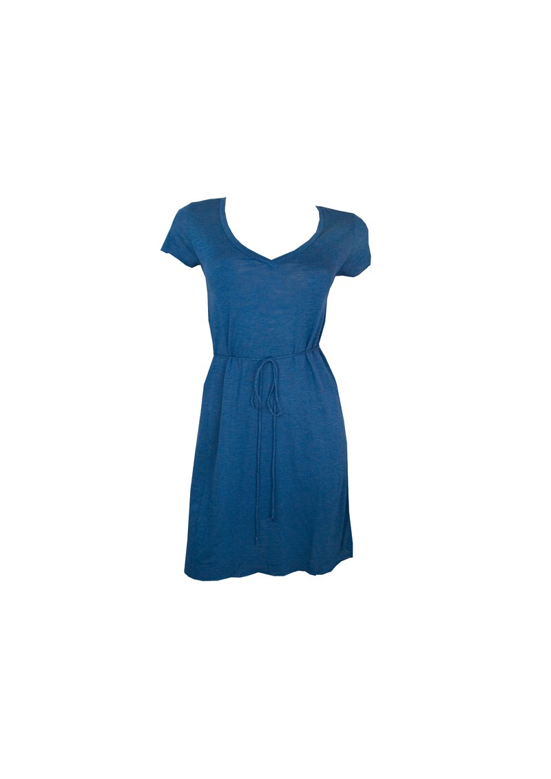 American Vintage Jacksonville Short Sleeve Dress Indigo