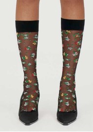 STINE GOYA Long Socks- Magnolia Garden