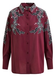 ESSENTIEL ANTWERP Inglewood Embroidered Shirt - Margot Mauve