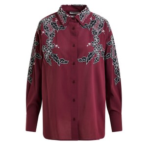 Inglewood Embroidered Shirt - Margot Mauve