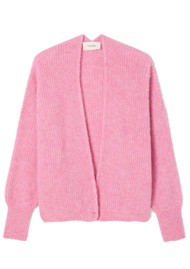 American Vintage East Short Cardigan - Rose Bubble