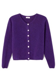 American Vintage Vitow Cardigan - Aubergine