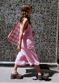 American Vintage Ivybo Linen Vest - Candy