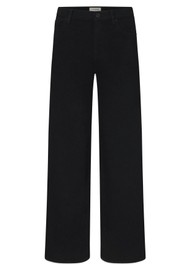 Frame Denim Le Slim Palazzo Jean - Black