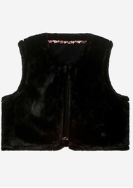 LOUISE MISHA Renee Reversible Gilet - Black