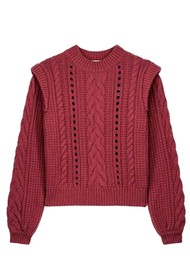 LOUISE MISHA Anika Wool Jumper - Grape