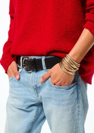 ROXANNE ASSOULIN Double Cobra Bracelet - Tricolour