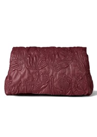 MUNTHE Foluke Leather Bag - Bordeaux