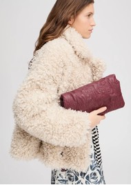 MUNTHE Foluke Leather Bag - Bordeaux