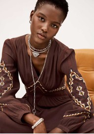 Ba&sh Tany Dress - Chocolate