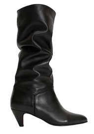 ANONYMOUS Jasmina 50 Leather Boot - Black