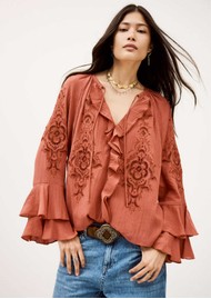 Ba&sh Omar Blouse - Blush