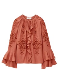 Ba&sh Omar Blouse - Blush