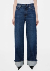 Frame Denim The Cuffed Wide Jean - Spencer