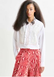 ESSENTIEL ANTWERP Ioannina Embellished Shirt - White