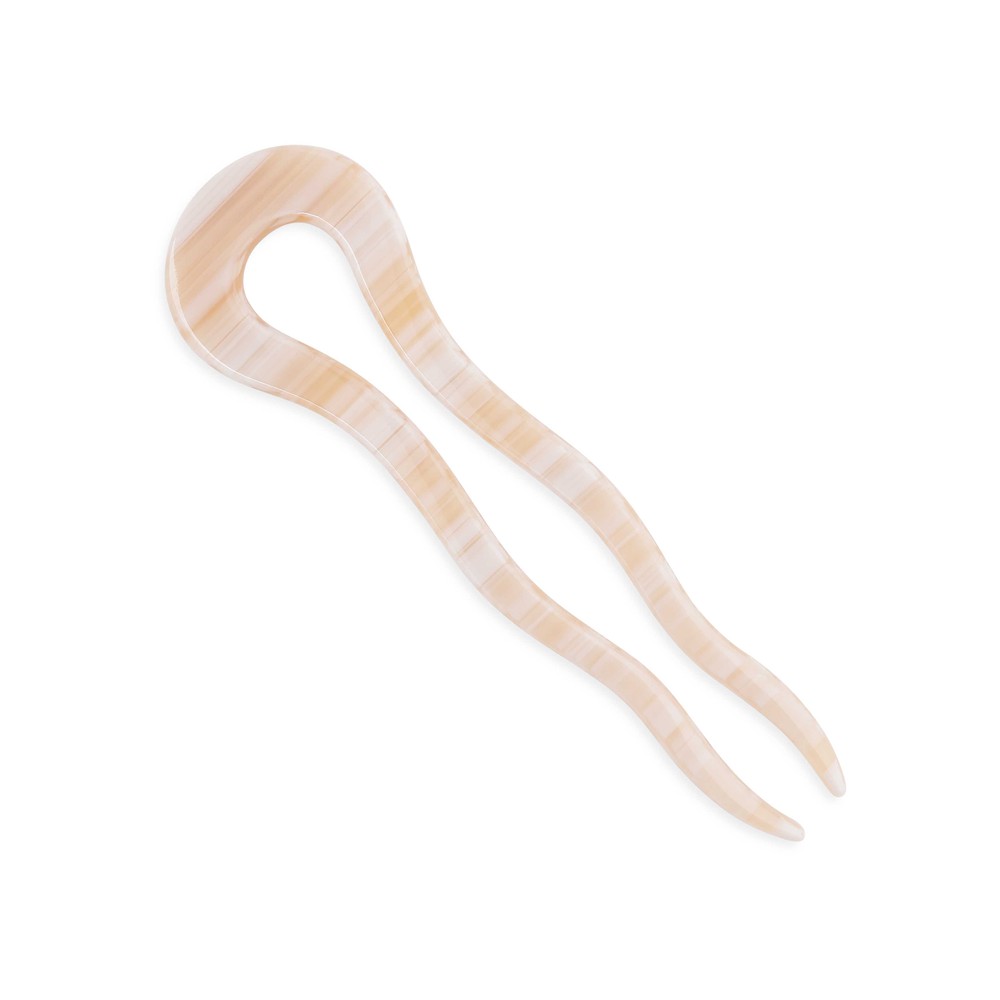 Sui Ava Women's French Twist Hairpin - Milk Foam