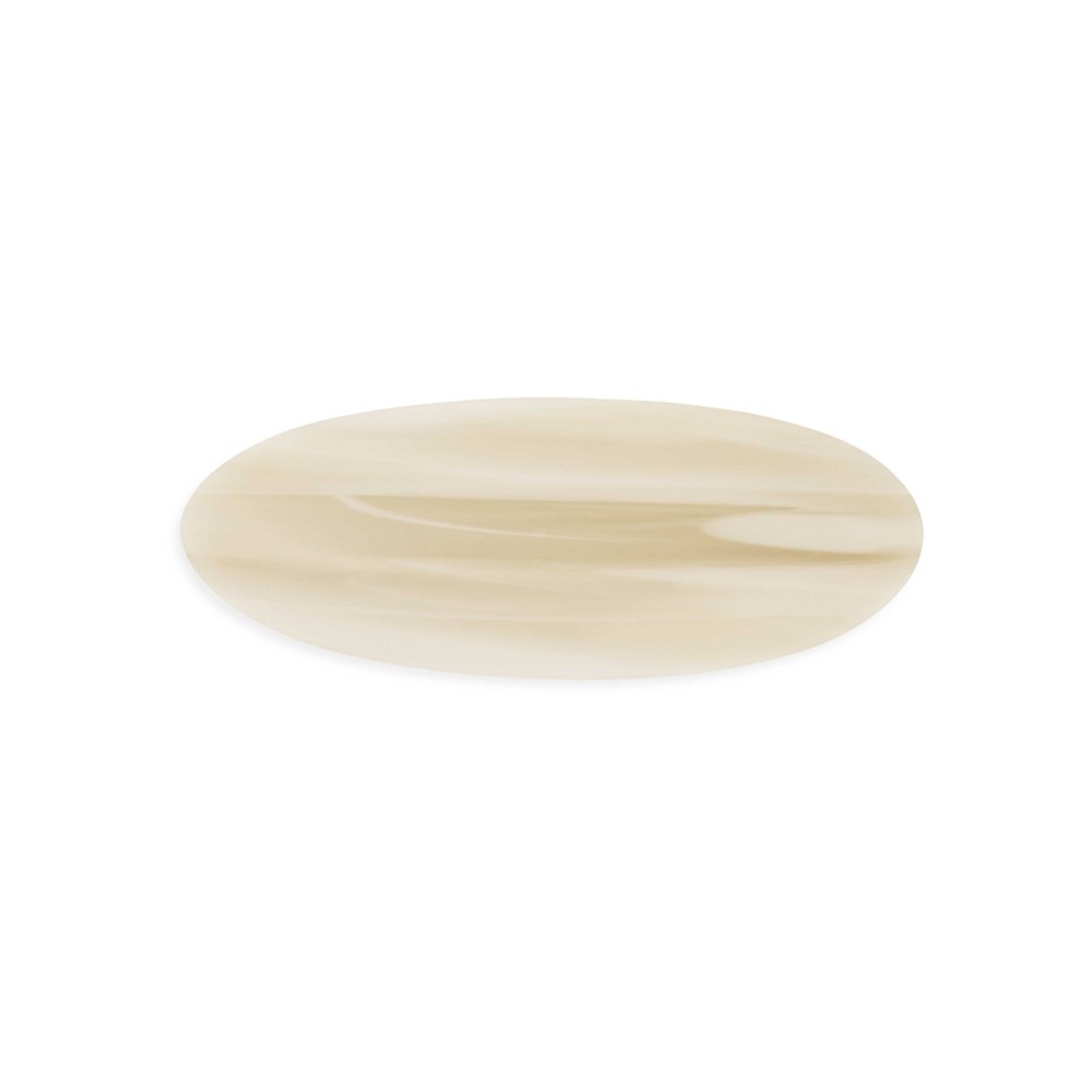 Sui Ava Women's Ivory Oval Bone Hair Clip