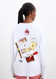 DAMSON MADDER What's In My Bag Tee - Ecru