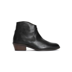 Fiona 35 Leather Boot - Black