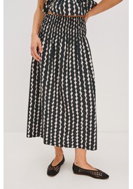 Rails Alessa Skirt - Printed Noir