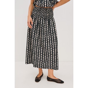 Alessa Skirt - Printed Noir