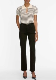 Frame Denim Le Sleek Straight - Black