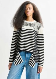 ESSENTIEL ANTWERP Insane Wool Jumper Combo2/Black